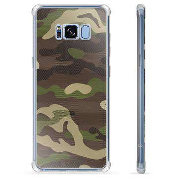 Samsung Galaxy S8 Hybrid Hoesje - Camo