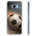 Samsung Galaxy S8 Hybrid Hoesje - Voetbal
