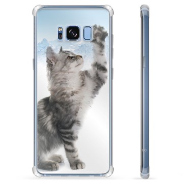 Samsung Galaxy S8 Hybrid Hoesje - Kat