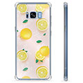 Samsung Galaxy S8 Hybrid Hoesje - Citroenpatroon