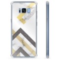 Samsung Galaxy S8+ Hybride Hoesje - Abstract Marmer