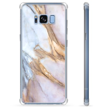 Samsung Galaxy S8+ Hybrid Hoesje - Elegant Marmer