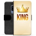 Samsung Galaxy S9+ Premium Wallet Hoesje - King