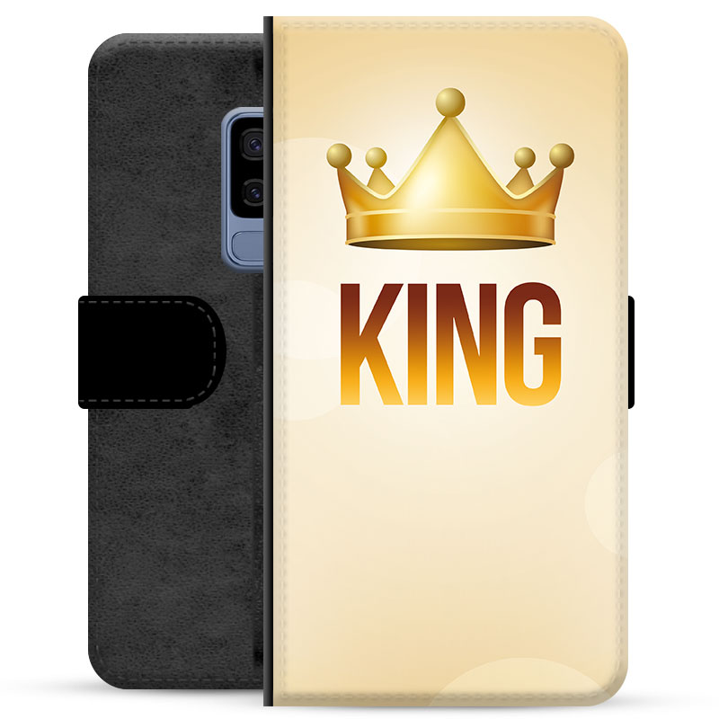 Samsung Galaxy S9+ Premium Wallet Hoesje - King