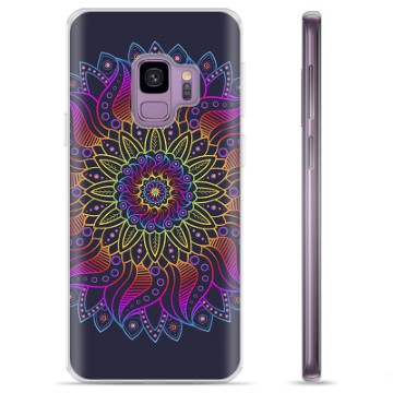 Samsung Galaxy S9 TPU-hoesje - Kleurrijke Mandala