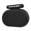 Samsung Galaxy SmartTag2 Broche-Style Silicone Hoesje - Zwart