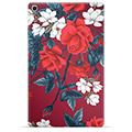 Samsung Galaxy Tab A 10.1 (2019) TPU Hoesje - Vintage Bloemen