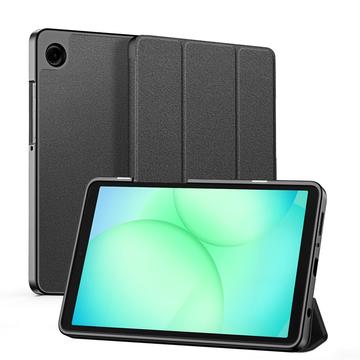 Samsung Galaxy Tab A11 Dux Ducis Domo Tri-Fold Smart Folio Hoesje - Zwart