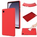 Samsung Galaxy Tab A11 Liquid Silicone Hoesje - Rood