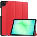 Samsung Galaxy Tab A11/A9 Tri-Fold Series Slimme Folio-hoes - Rood