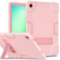 Samsung Galaxy Tab A11+ Robot Stijl Hybride Hoesje met Kickstand - Roze