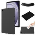 Samsung Galaxy Tab A11+ Liquid Silicone Hoesje - Zwart