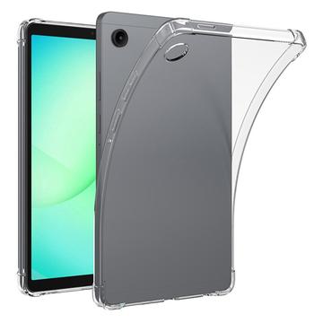 Samsung Galaxy Tab A11+ Schokbestendig siliconen hoesje - Doorzichtig