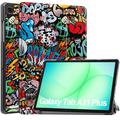 Samsung Galaxy Tab A11+ Tri-Fold Series Slimme Folio-hoes - Graffiti
