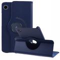 Samsung Galaxy Tab A9 360 Roterend Folio Hoesje - Blauw
