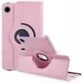 Samsung Galaxy Tab A9/A11 360 Roterend Folio Hoesje - Roze