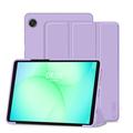 Samsung Galaxy Tab A9/A11 Tech-Protect SmartCase Tri-Fold Folio Hoesje - paars