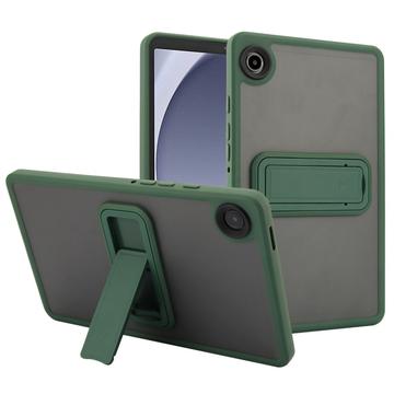 Samsung Galaxy Tab A9 Schokbestendig Hybride Hoesje met Kickstand - Groen