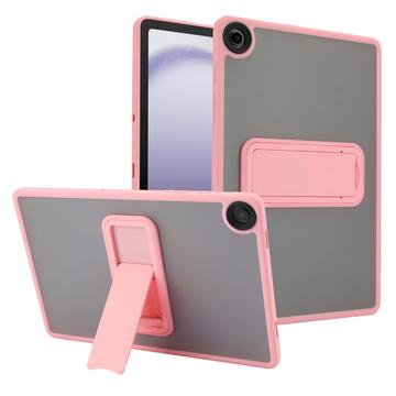 Samsung Galaxy Tab A9+ Schokbestendig Hybride Hoesje met Kickstand - Roze