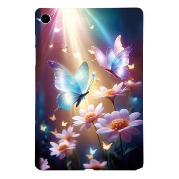 Samsung Galaxy Tab A9+ Stijlvolle Ultradunne TPU Hoesje - Vlinderbloem