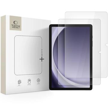 Samsung Galaxy Tab A9+/A11+ Tech-Protect Glass Fit+ Glazen Screenprotector - 2 st. - Doorzichtig