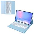 Samsung Galaxy Tab S10 FE+ Bluetooth Toetsenbord Hoesje - Baby Blauw