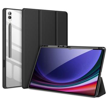Samsung Galaxy Tab S10 Ultra Dux Ducis Toby Tri-Fold Smart Folio Hoesje - Zwart