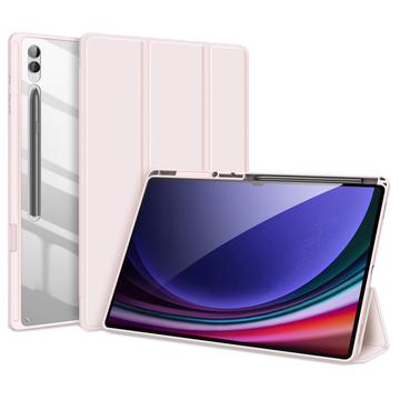 Samsung Galaxy Tab S10 Ultra Dux Ducis Toby Tri-Fold Smart Folio Hoesje - Lichtroze