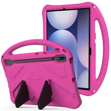 Samsung Galaxy Tab S10+ Kinderen Schokbestendige Draaghoesje - Hot Pink
