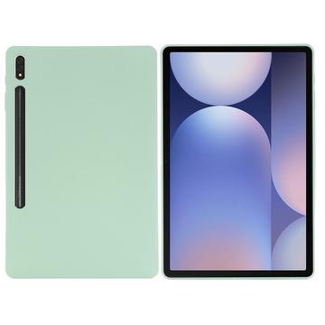 Samsung Galaxy Tab S10+ Liquid Siliconen Hoesje - Groen