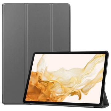 Samsung Galaxy Tab S10+ Tri-Fold Series Smart Folio Hoesje - Grijs