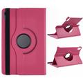 Samsung Galaxy Tab S11 360 Rotary Folio Hoesje - Hot Pink