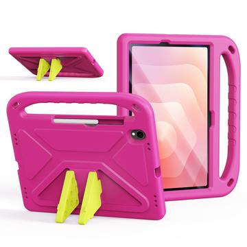Samsung Galaxy Tab S11 Dux Ducis Puff Kids EVA Schokbestendig Hoesje met Kickstand - Roze