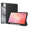 Samsung Galaxy Tab S11 Dux Ducis Toby Tri-Fold Smart Folio Hoesje - Zwart