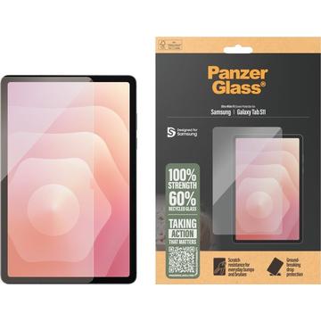 Samsung Galaxy Tab S11 PanzerGlass Ultra-Wide Fit Screenprotector - Doorzichtig