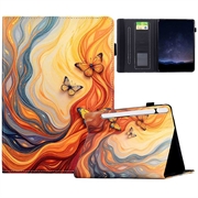 Samsung Galaxy Tab S11 Slimme Foliotas - Oranje vlinders