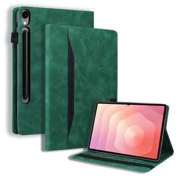 Samsung Galaxy Tab S11 Ultra Business Style Folio hoesje - Groen