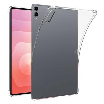 Samsung Galaxy Tab S11 Ultra Schokbestendig siliconen hoesje - Doorzichtig