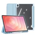 Samsung Galaxy Tab S12+ Dux Ducis Toby Tri-Fold Smart Folio Hoesje - Baby Blauw