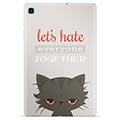 Samsung Galaxy Tab S6 Lite 2020/2022 TPU-hoesje - Angry Cat