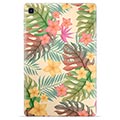 Samsung Galaxy Tab S6 Lite 2020/2022 TPU Hoesje - Roze Bloemen