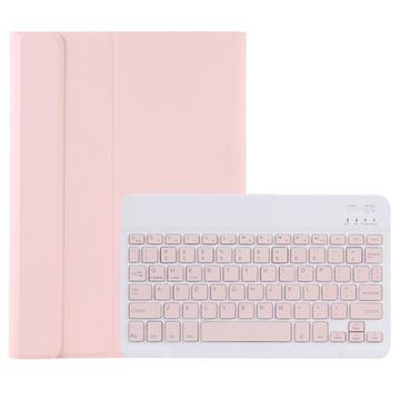 Samsung Galaxy Tab S10 FE/S9 FE Bluetooth Toetsenbord Hoesje (Geopende verpakking - Uitstekend) - Roze