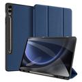 Samsung Galaxy Tab S9 FE+ Dux Ducis Domo Tri-Fold Smart Folio Hoesje - Blauw