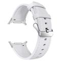 Samsung Galaxy Watch Ultra 2024/2025 Leren Band met Connectoren - 47mm - Wit