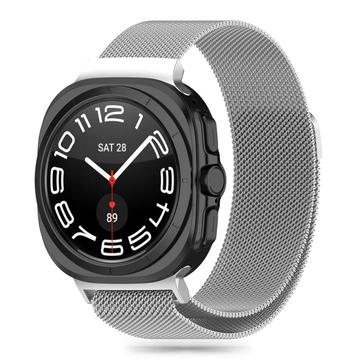Samsung Galaxy Watch Ultra Tech-Protect Milanese Riem - 47mm - Zilver