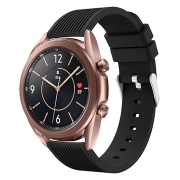 Samsung Galaxy Watch3 Silicone Strap - 41mm - Zwart