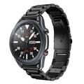 Samsung Galaxy Watch3 Tech-Protect roestvrij stalen bandje - 45 mm - Zwart