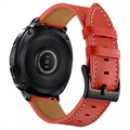 Samsung Galaxy Watch4/Watch4 Classic/Watch5/Watch6/Watch FE/Watch7 Lederband - 20mm - Rood