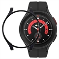 Samsung Galaxy Watch5 Pro Gegalvaniseerde TPU Hoesje - 45mm - Zwart