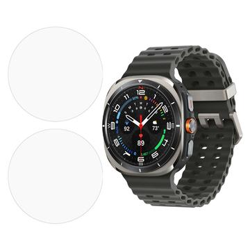 Samsung Galaxy Watch8 Classic Glazen Screenprotector - 9H - 2 stu. - 47mm - Doorzichtig